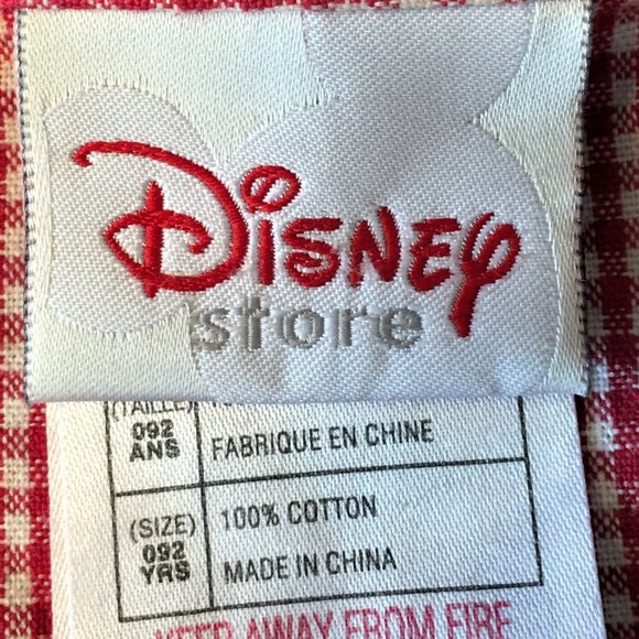 DISNEY Red Gingham "Minnie Mouse" Shirt   18-24M - Picture 9 of 12